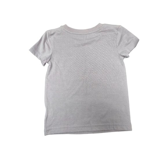 Cat & Jack Toddler Boys Gray Construction Graphic Tee 18M - Picture 3 of 7